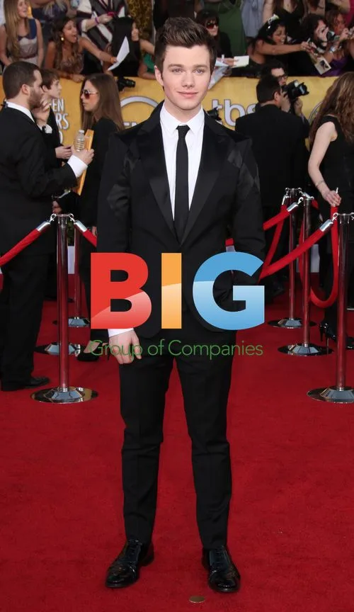 Chris Colfer at SAG Awards Arrivals