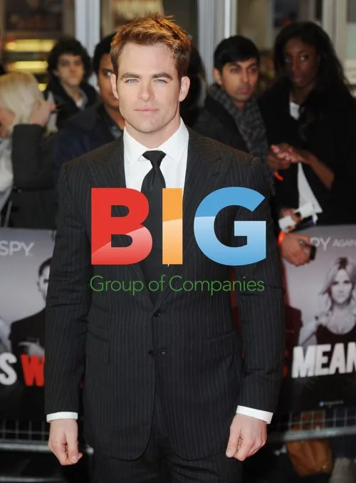 Chris Pine at 'This Means War' Premiere