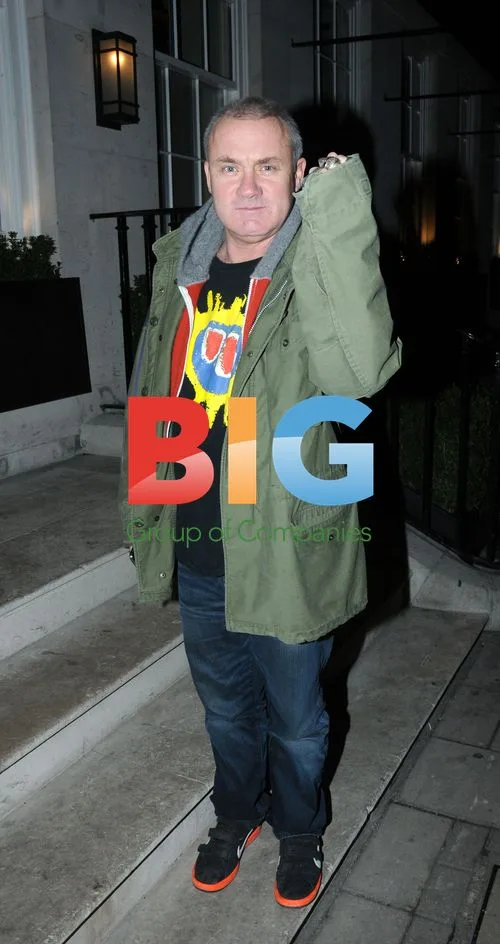 Damien Hirst Spotted After Night Out