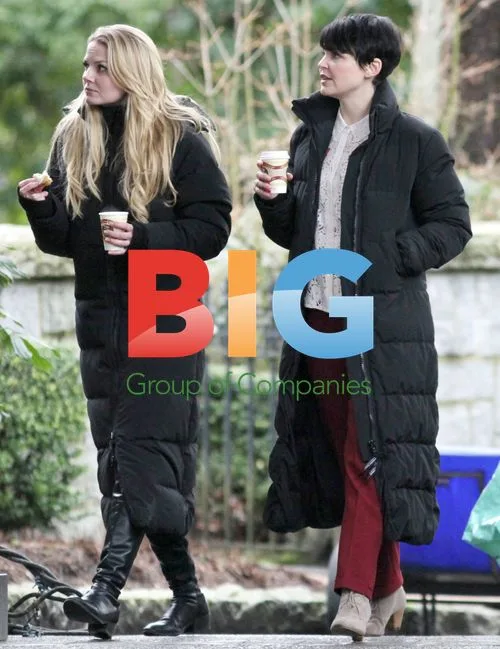 Jennifer Morrison, Ginnifer Goodwin and Eion Bailey Film 'Once Upon A Time'