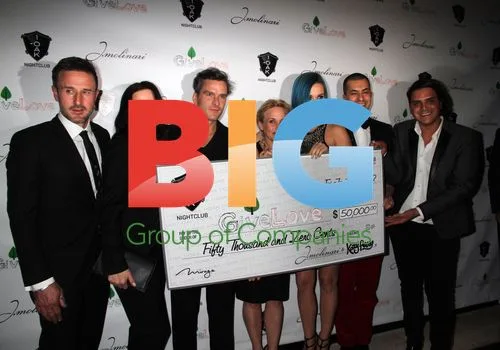 David Arquette & Rosetta Getty at 1 OAK Las Vegas Opening