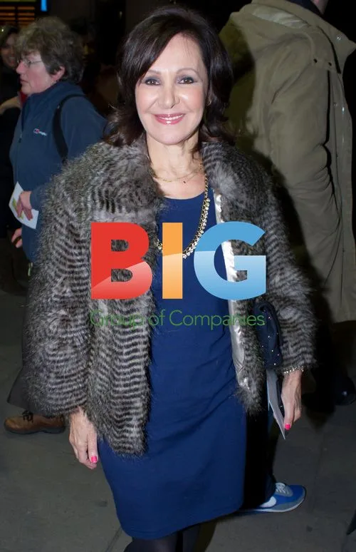 Arlene Phillips Arrives for Midnight Tango