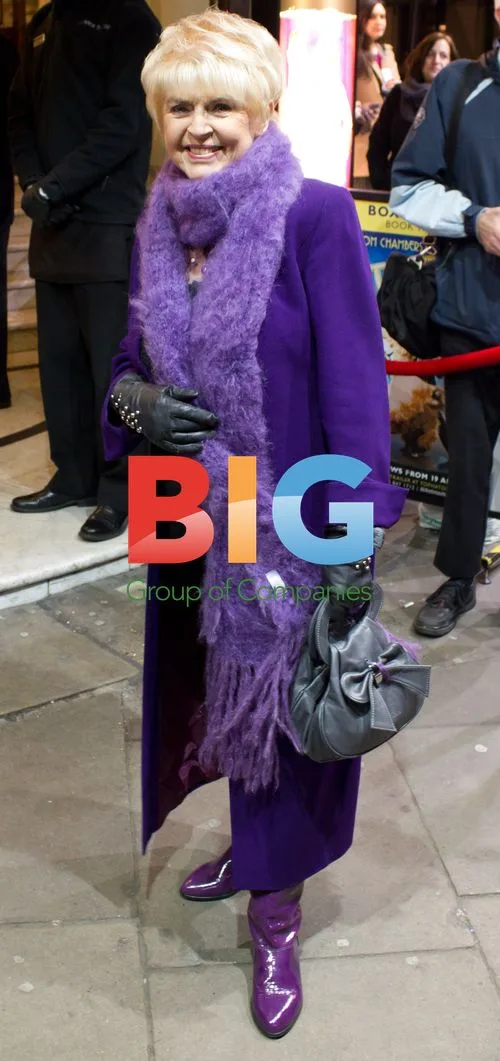 Gloria Hunniford arrives for Midnight Tango