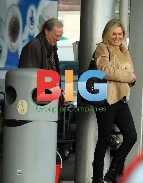 Amanda Redman, Alun Armstrong, and Dennis Waterman Filming 'New Tricks'