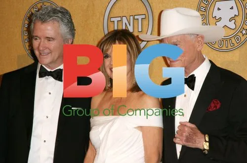 Patrick Duffy, Linda Gray and Larry Hagman at SAG Awards