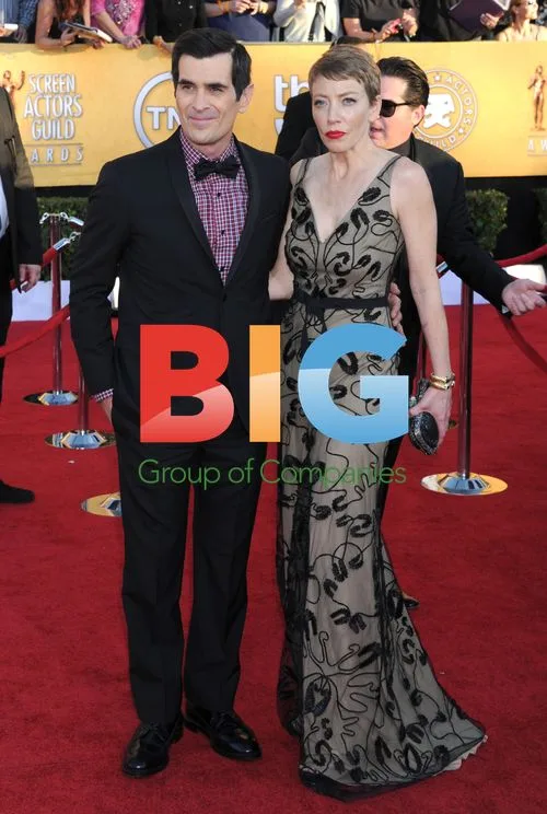 Ty Burrell and Holly Burrell at SAG Awards