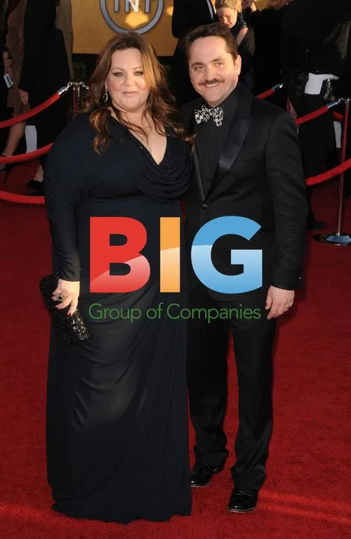 Melissa McCarthy and Ben Falcone at 2012 SAG Awards