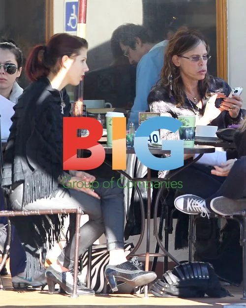 Steven Tyler Eats Breakfast With Erin Brady
