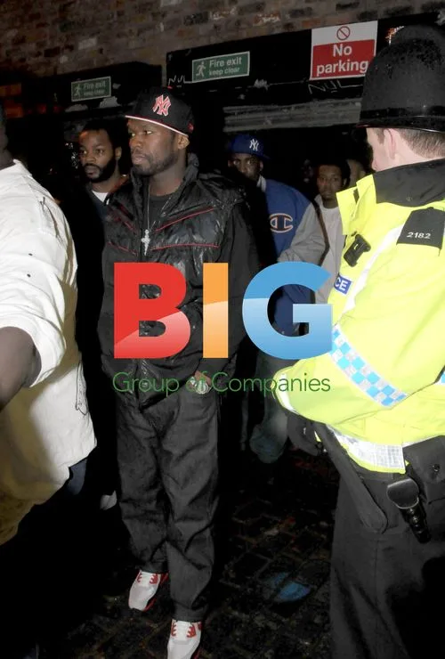 50 Cent Spotted in Liverpool