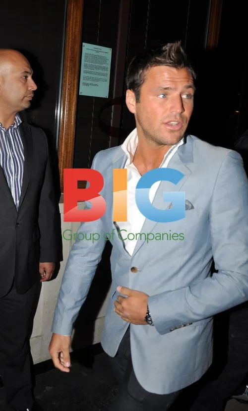 Mark Wright and Britney Spears at London Party