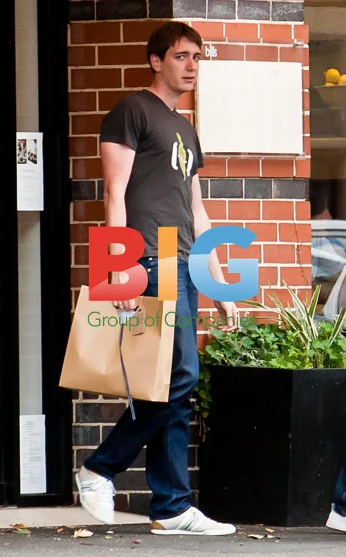 James and Oliver Phelps at Bills Cafe in Sydney
