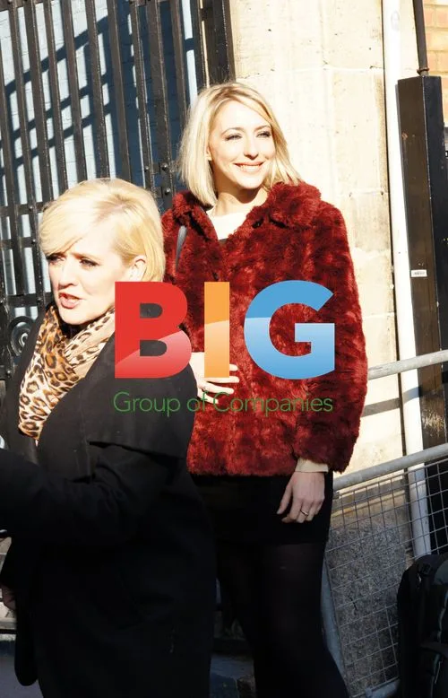 Actress Ali Bastian and Bernie Nolan at ITV Studios
