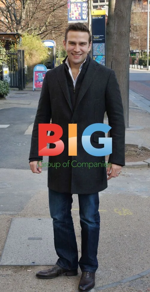 Actor Stefan Booth at ITV Studios