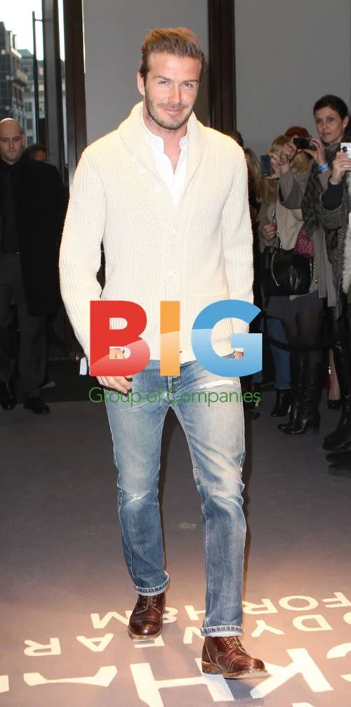 David Beckham at H&M Underwear Launch