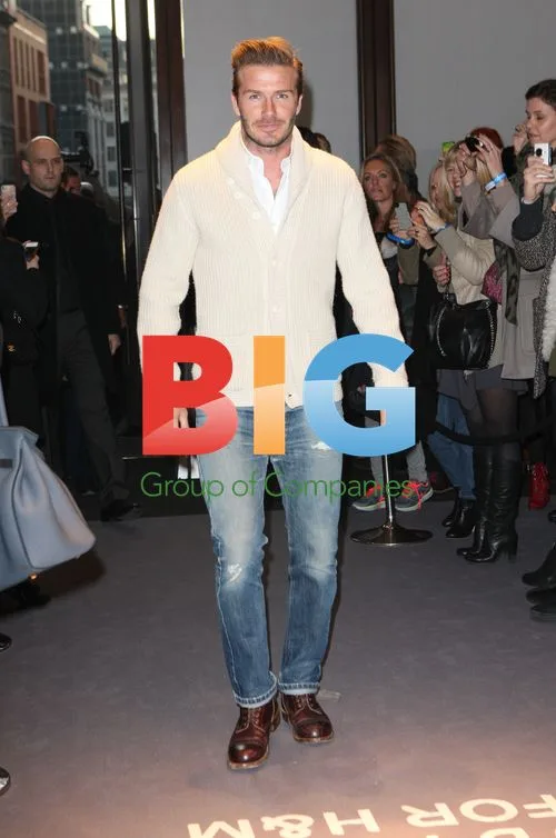 David Beckham at H&M Underwear Launch