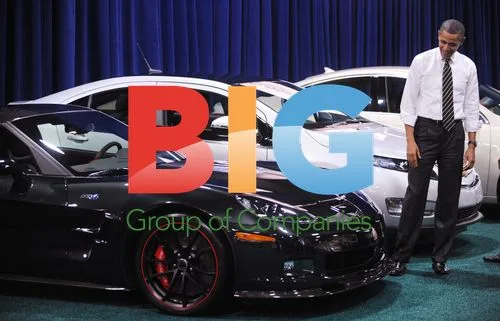 Obama Visits DC Auto Show