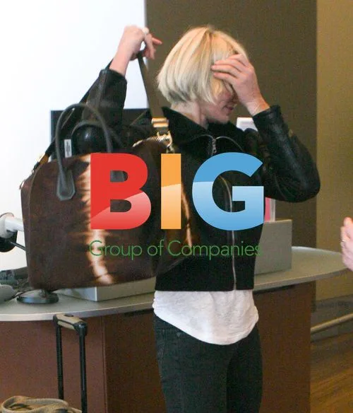 Cameron Diaz at Heathrow Airport