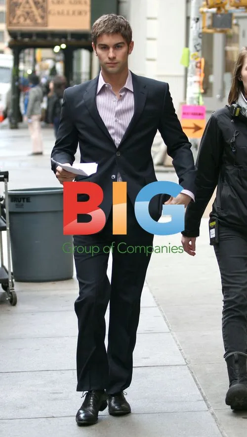 Actor Chace Crawford on 'Gossip Girl' Set