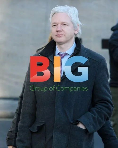 Julian Assange arrives for Supreme Court hearing