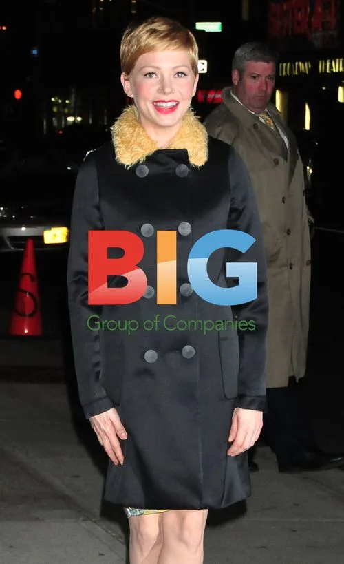 Michelle Williams, Howard Stern, and Beth Ostrosky at 'Late Show'