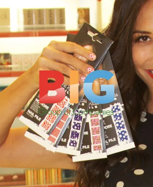 Model Myleene Klass Promotes "Nails" Range