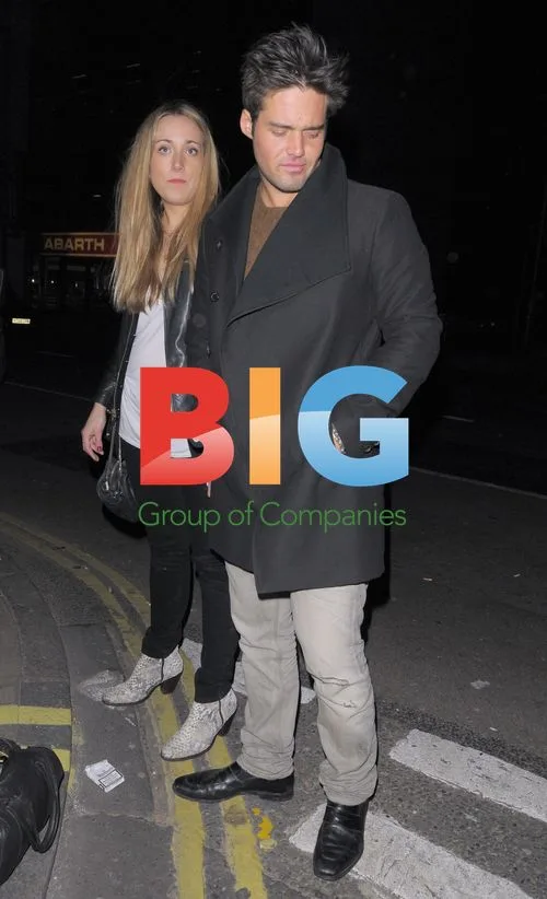 Spencer Matthews spotted at London club