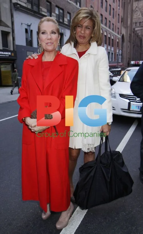 Today Show Hosts Arrive for Super Bowl