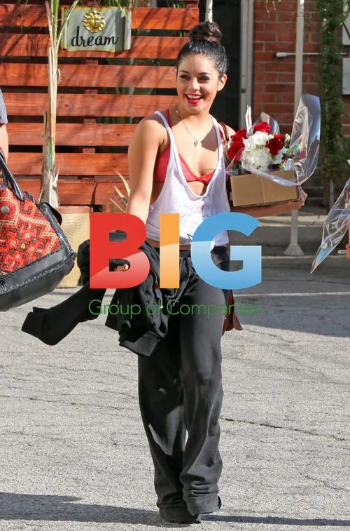 Vanessa Hudgens and Ashley Tisdale at Dance Studio