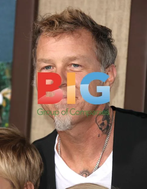 James Hetfield at 'Journey 2' Premiere