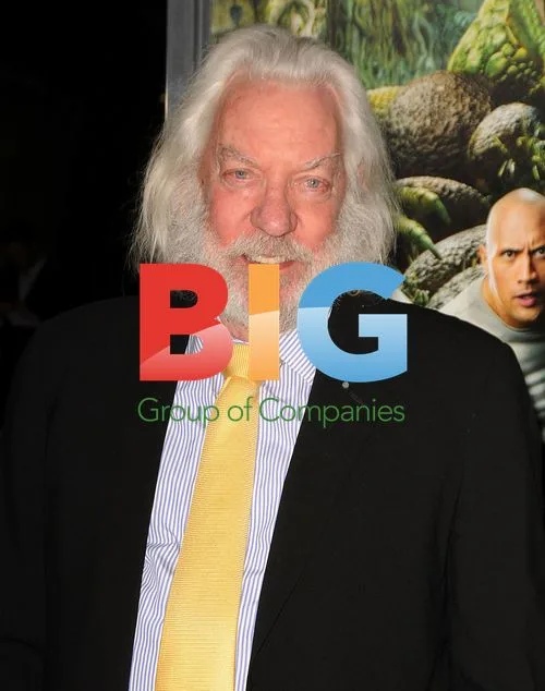 Donald Sutherland at 'Journey 2' Premiere