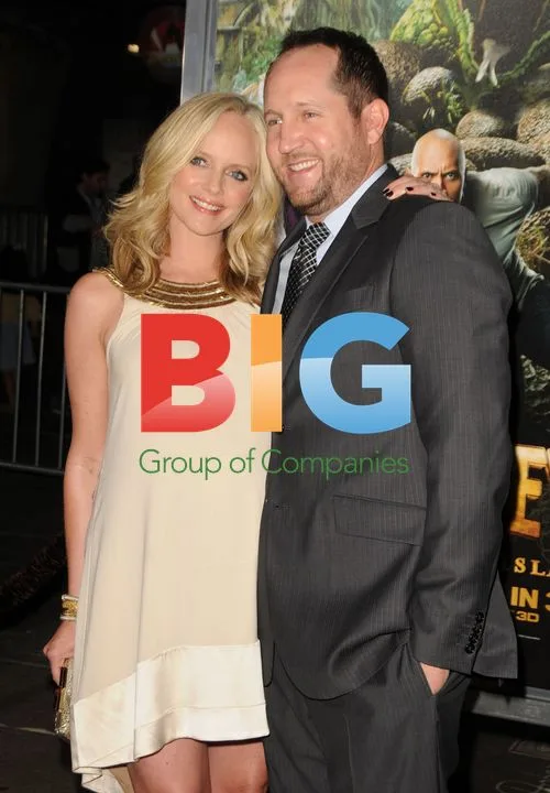 Marley Shelton and Beau Flynnn at 'Journey 2' Premiere