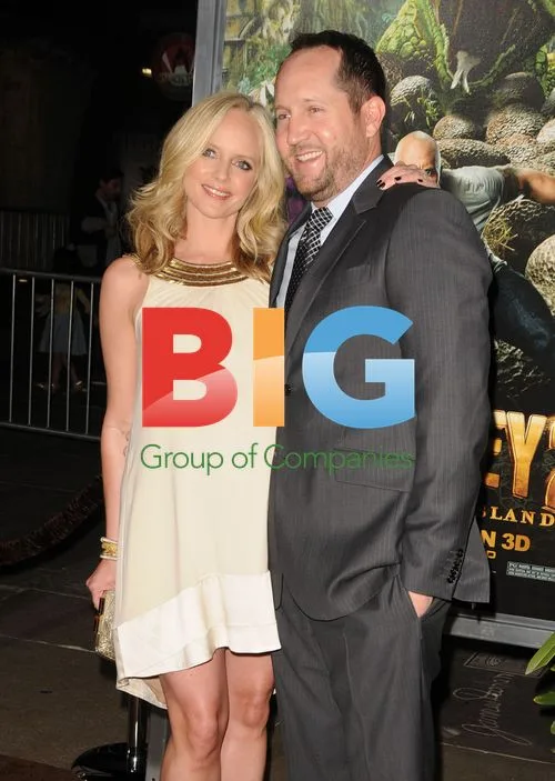 Marley Shelton and Beau Flynnn at 'Journey 2' Premiere