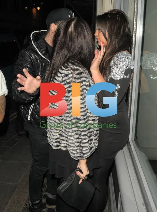 Lauren Goodger out with Sarah Jane Crawfood