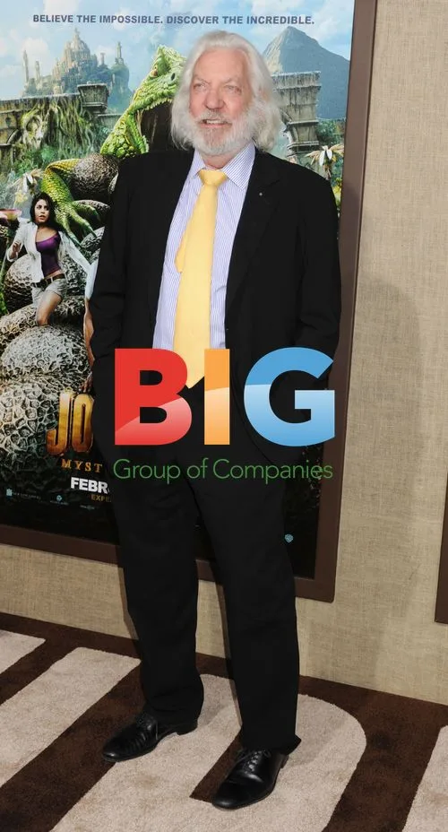 Donald Sutherland at 'Journey 2' Premiere