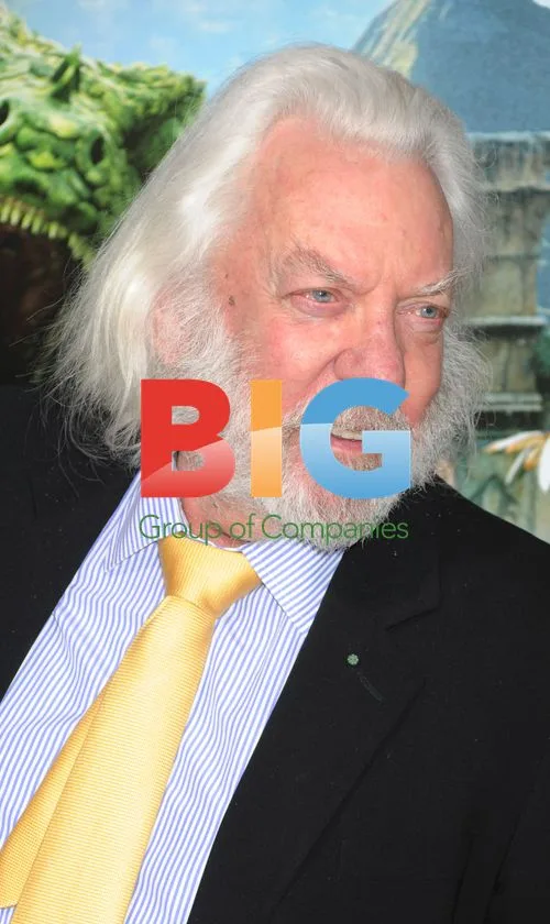Donald Sutherland at 'Journey 2' Premiere