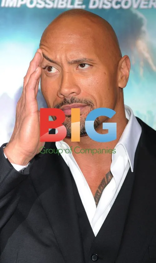 Dwayne Johnson at 'Journey 2' Premiere