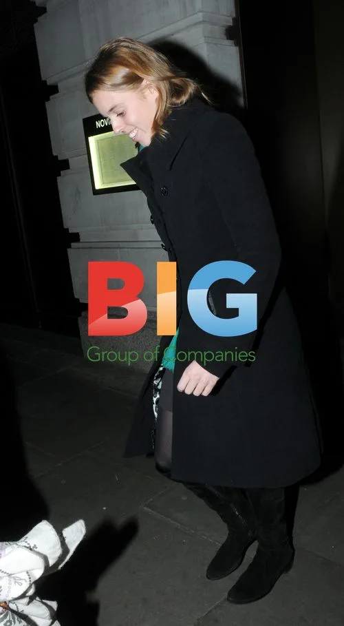Sarah Ferguson and Princess Beatrice Leaving Novikov