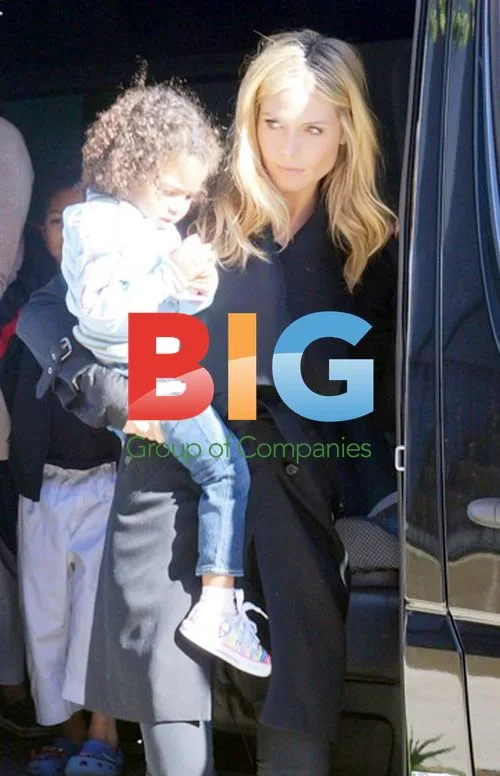 Heidi Klum Drops Kids Off at Karate Class
