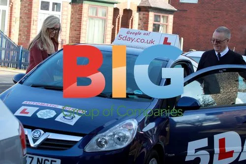 Catherine Tyldesley Takes Driving Lesson