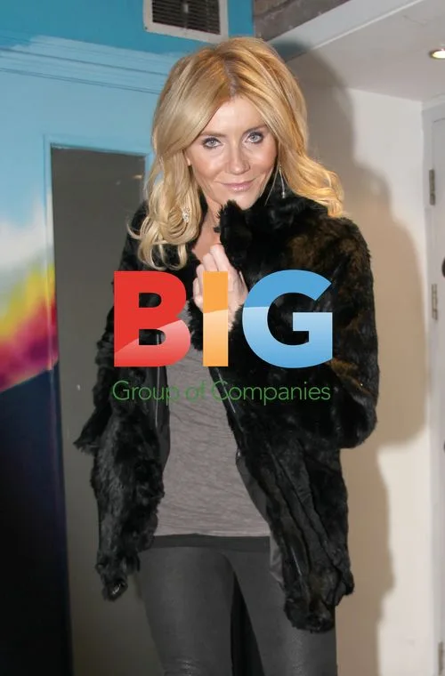 Actress Michelle Collins Poses in London