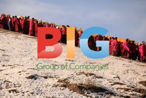 Tibetan Monks Carry Giant Thangka in Xiahe