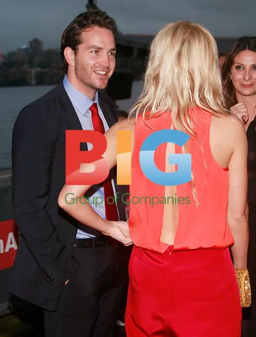 Christian Clark and Liliya May at 'Any Questions For Ben' premiere