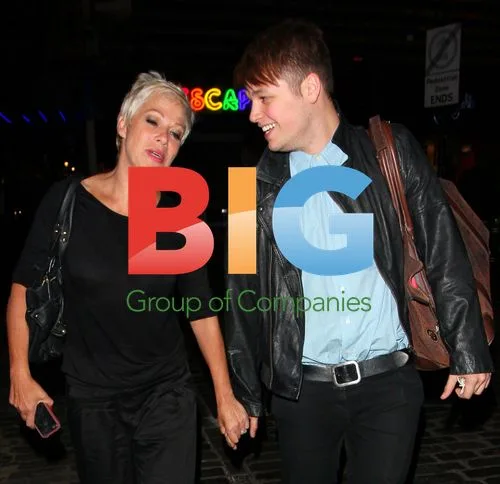 Denise Welch at Freedom Bar in Soho