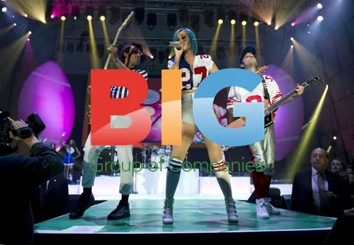 Katy Perry performs at Super Bowl event