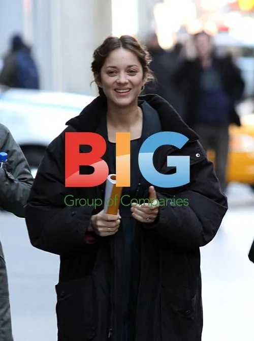 Marion Cotillard on the set of 'Low Life'