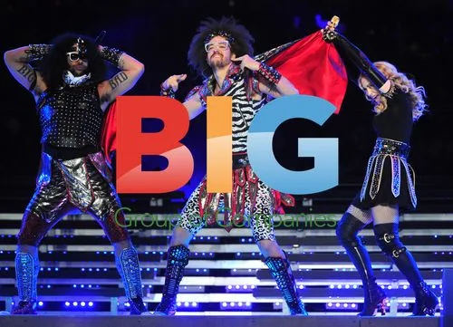 Madonna performs with LMFAO at Super Bowl 46