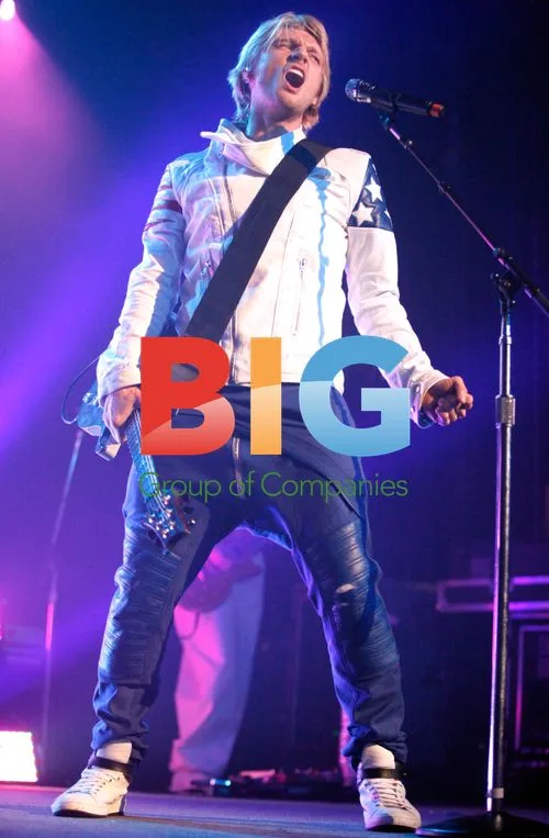 Nick Carter performs at The Trocadero