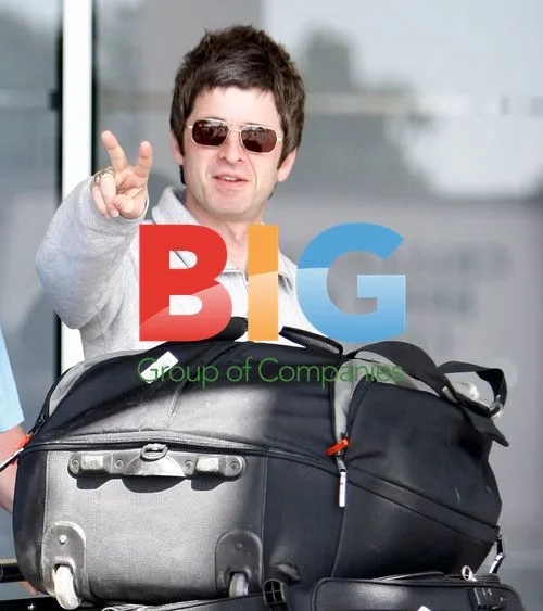 Noel Gallagher Arrives at Perth Airport