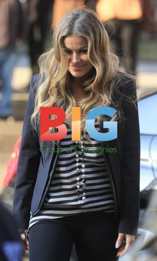 Carmen Electra Arrives for BGT Auditions