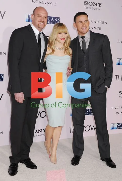 Channing Tatum, Rachel McAdams at 'The Vow' premiere